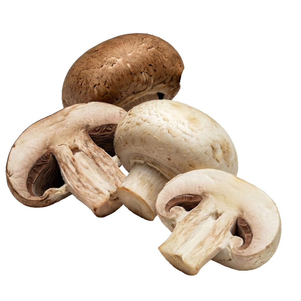 Fresh mushrooms
