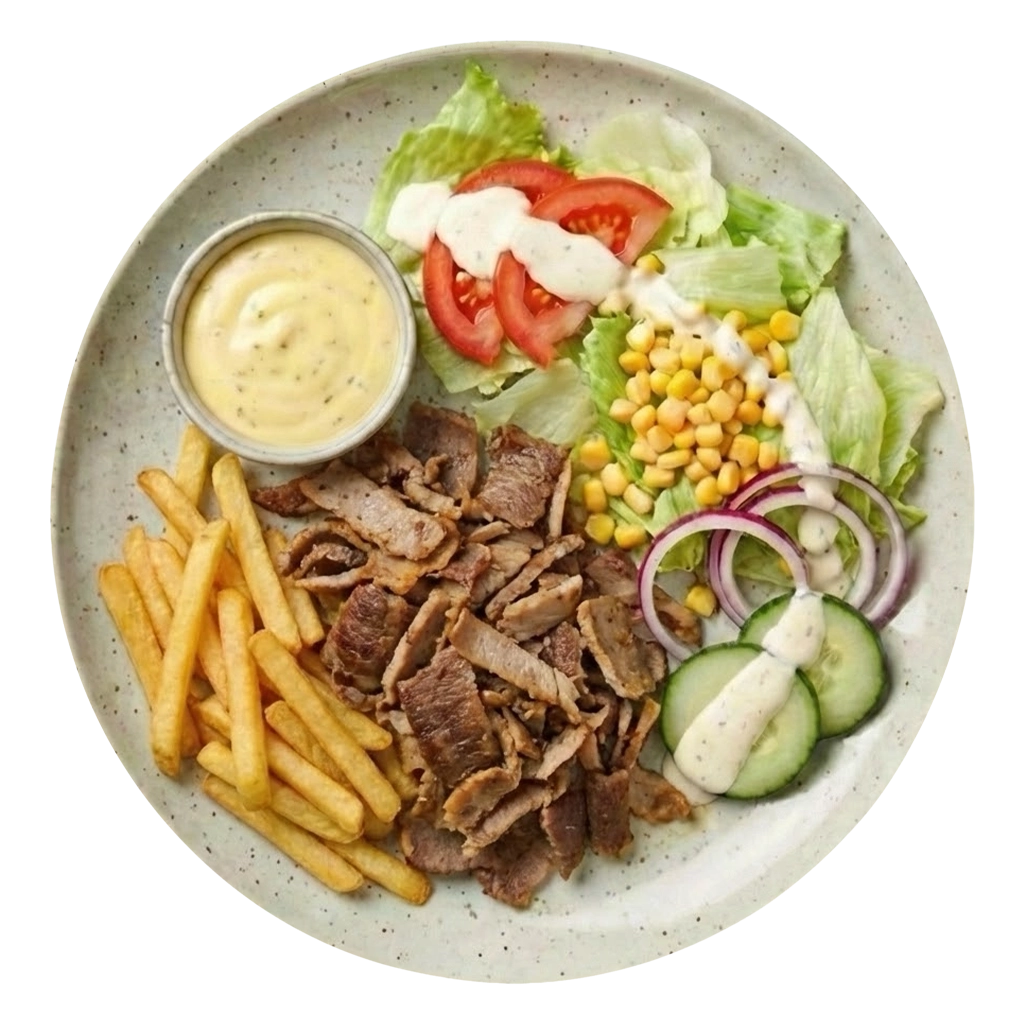 House kebab platter